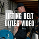 Lifting Belt 10mm | Zwart | Powerlift Riem | Thor Athletics